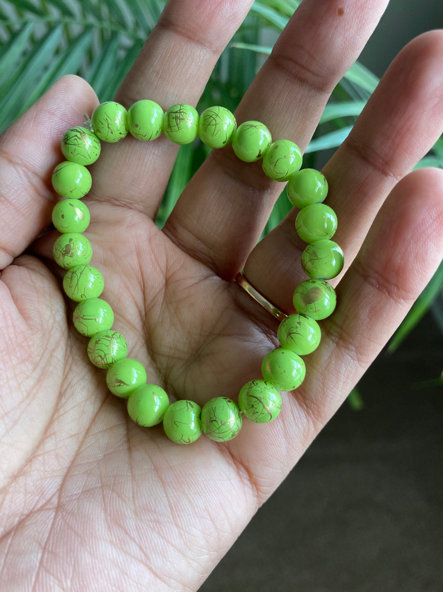 Gold Beads Mix Bracelets