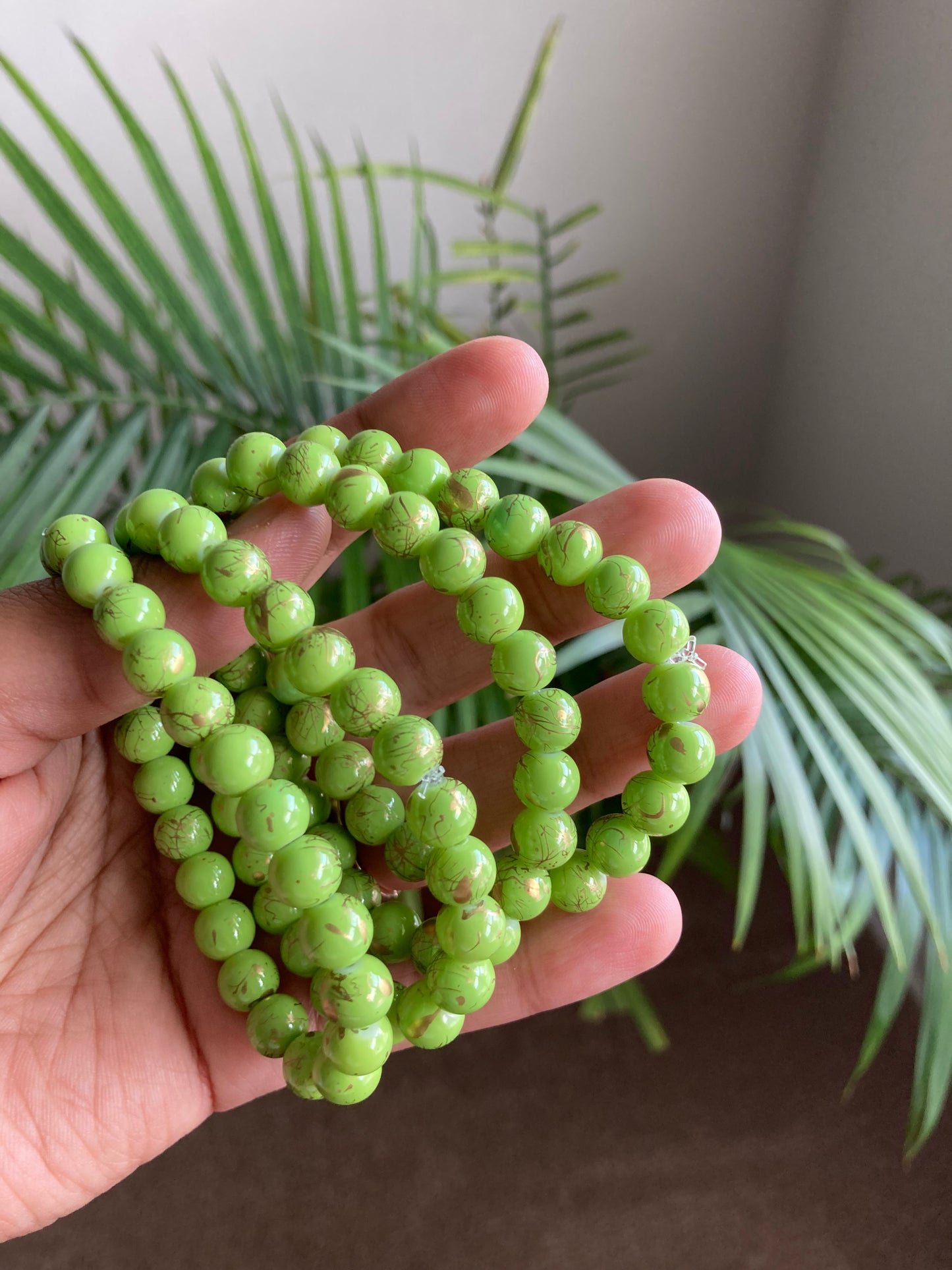 Gold Beads Mix Bracelets