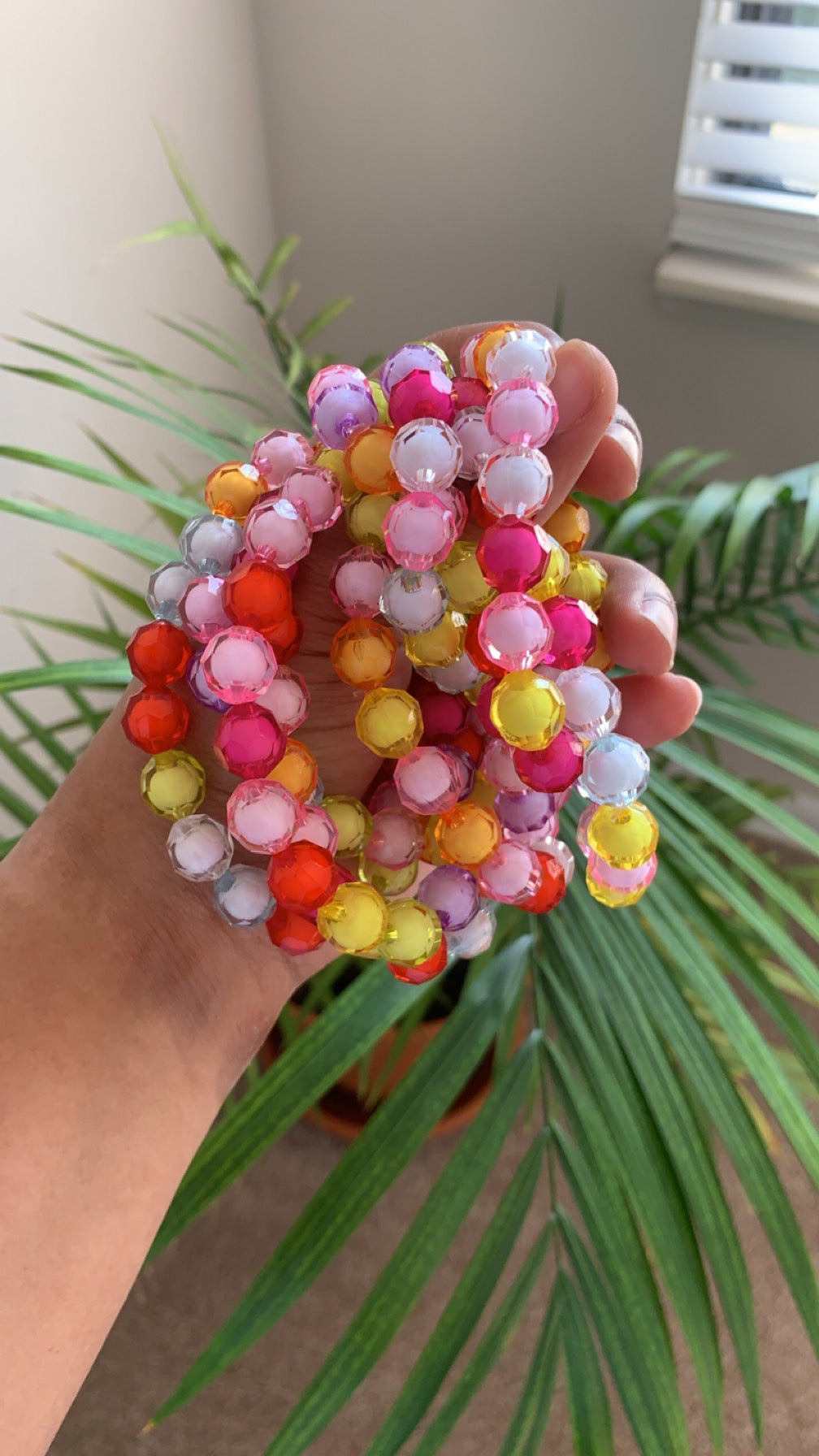 Colorful Hex beads