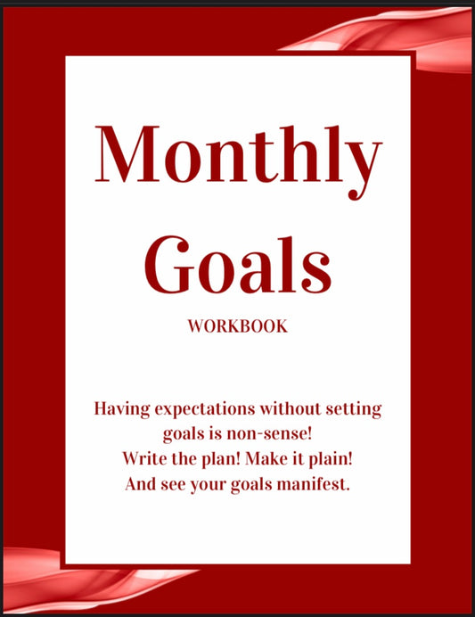 Monthly Goal Ebook